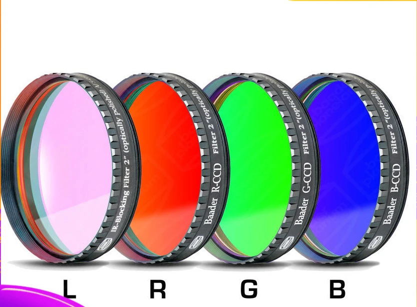 Nuovo Filtro Per Spazio Profondo Del Telescopio Astronomico Baader Lrgb 2 'Filter
