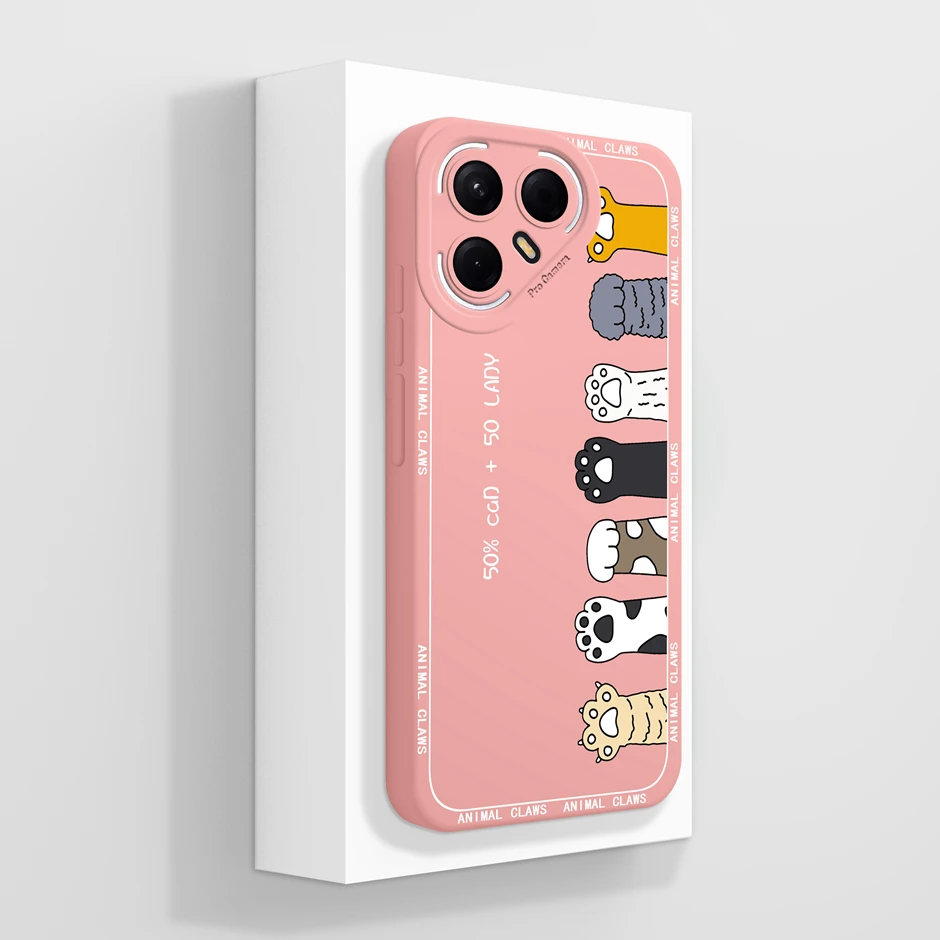 Artistic Oil Painting Style Soft Silicone Anti-Drop Phone Case Cover
