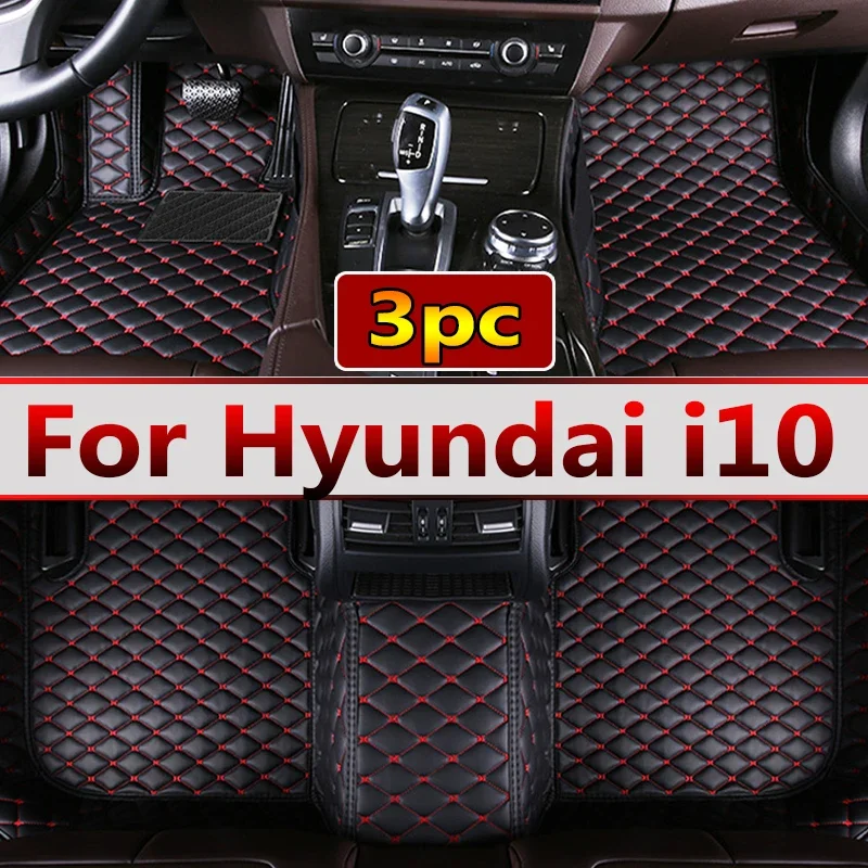 

Автомобильные коврики для Hyundai i10 BA Gran Metro Taxi Xcent IA 2014 ~ 2019, кожаный коврик, автомобильные коврики, напольные коврики, прочный коврик, автомобильные аксессуары