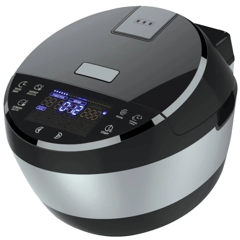 Мультиварка GEMLUX GL-MC-L77TFT (Мощность 860 Вт чаша объемом 5 л ЖК-дисплей 69 программ