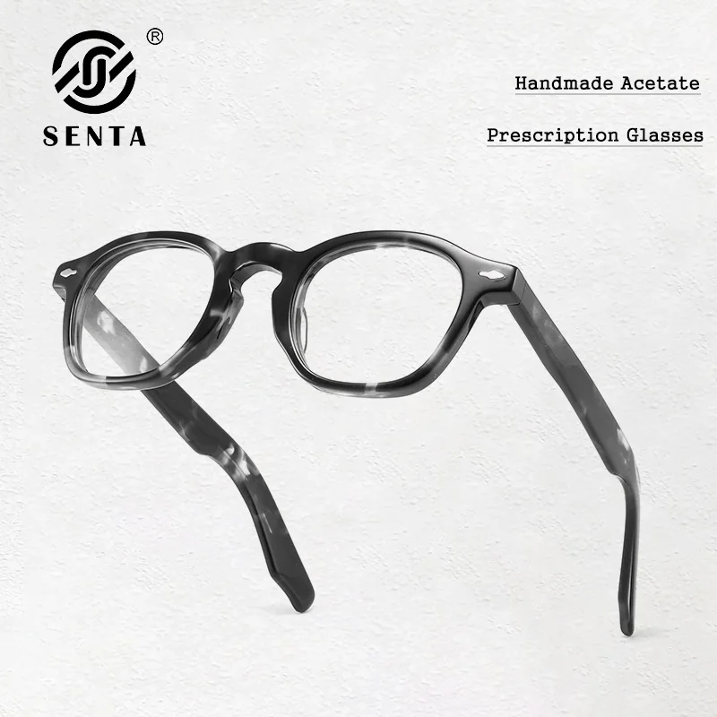 

Reading Glasses for Men Replicas Luxury Brands Blue Anti Light Bezel Acetate Frame Optical Lenses for Women Myopia Eyeglasses 1