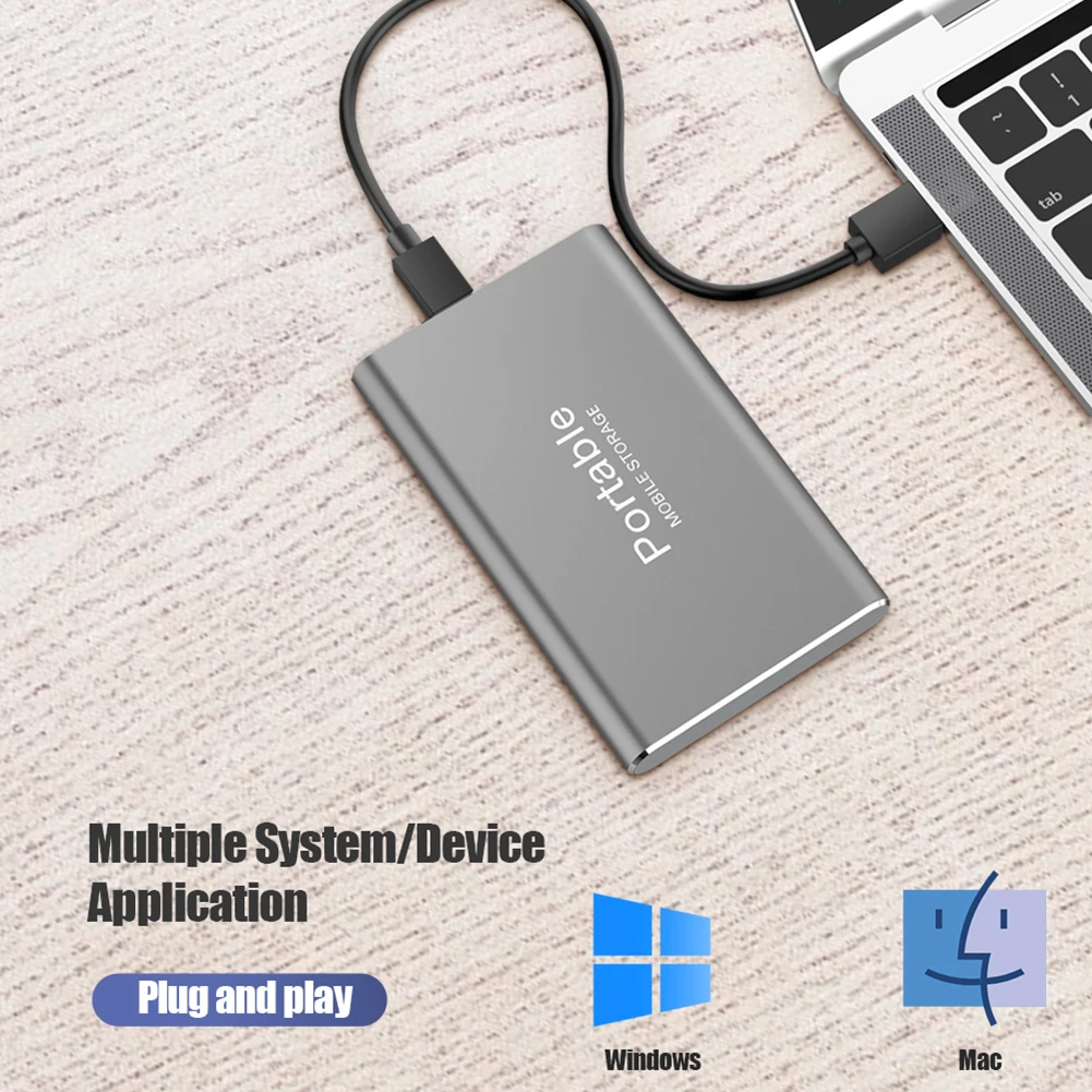 ޴  USB ϵ ũ 2/4/6/8TB ܺ ϵ 뷮 丮  ϵ ũ ũž Ʈ ȵ̵ Mac