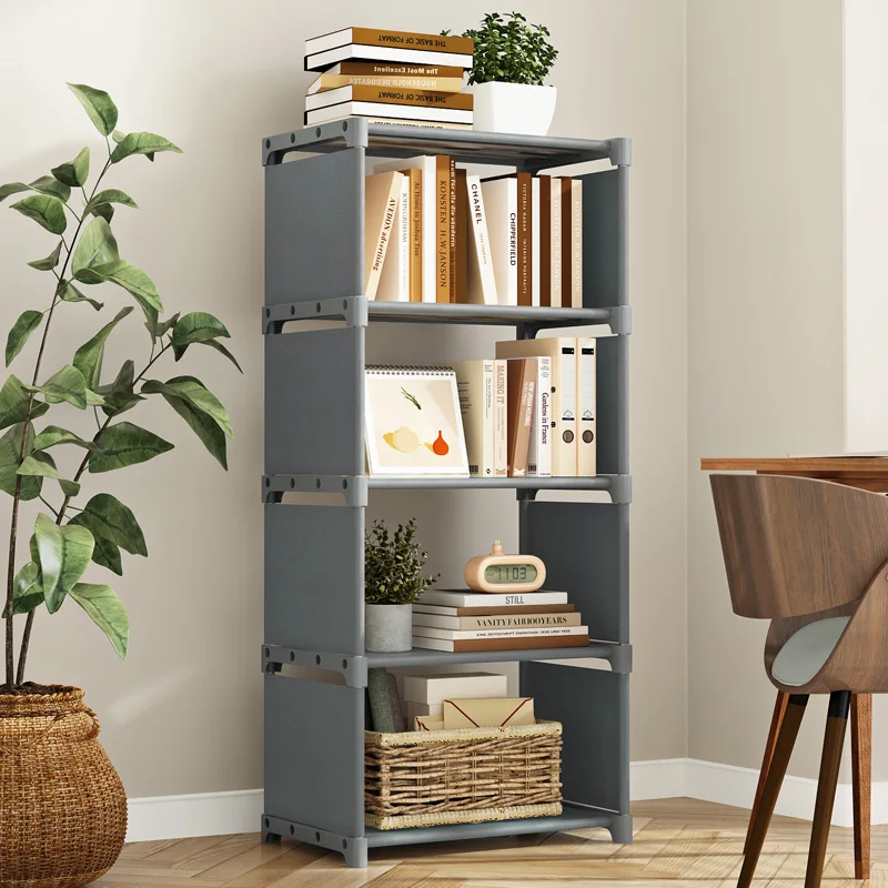 Bookshelf [Free Combination] Desktop Storage Rack Desk Storage Rack Desk Dormitory Office Multi story Bedroom Floor