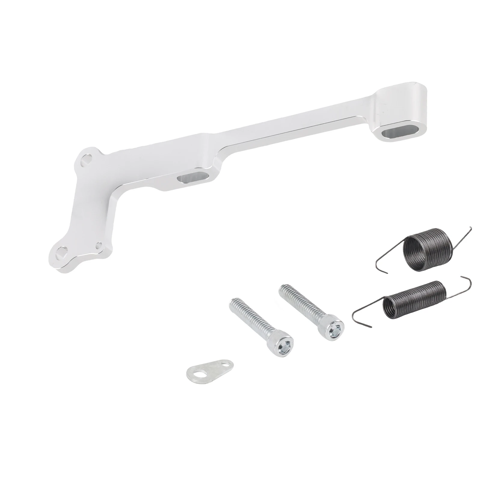 Throttle Cable Bracket 4150 Series, Carb Spring Mount, Aluminum TCB-40DQ,Carburetor Bracket & Springs Set