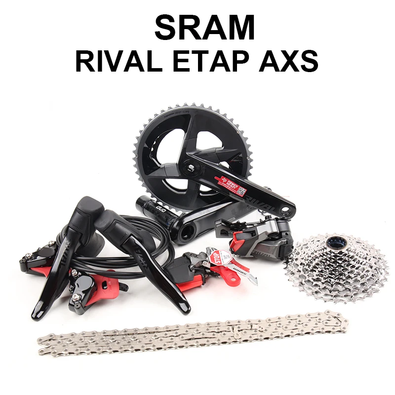激安!SRAM スラム RIVAL AXS e-TAP 電動ワイヤレス 12s Rival eTap AXSデビュー スラム第3の電動無線/油圧ディスクブレーキ