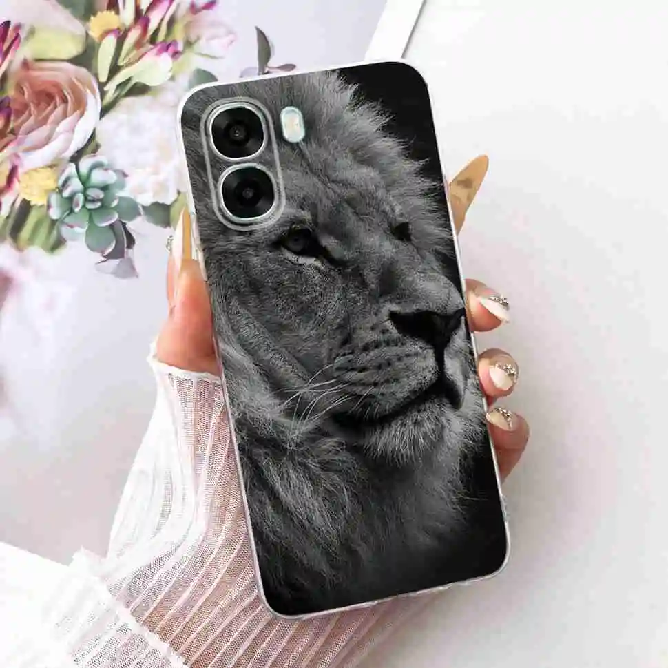 Cute Patterned Matte Soft Silicone Phone Case