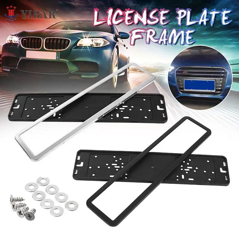 Soporte Matricula Remolque Universal Euro License Plate Tag Holder Mounting Adapter Bumper Frame Bracket - NÉBULA - Espacio De Creación Contemporánea | Madrid Placa Induccion - Foto 12