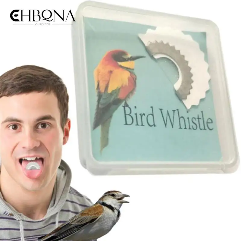 Bird Whistle That Fits Inside Mouth Hiden Magic Tweeting Noisemaker Toy