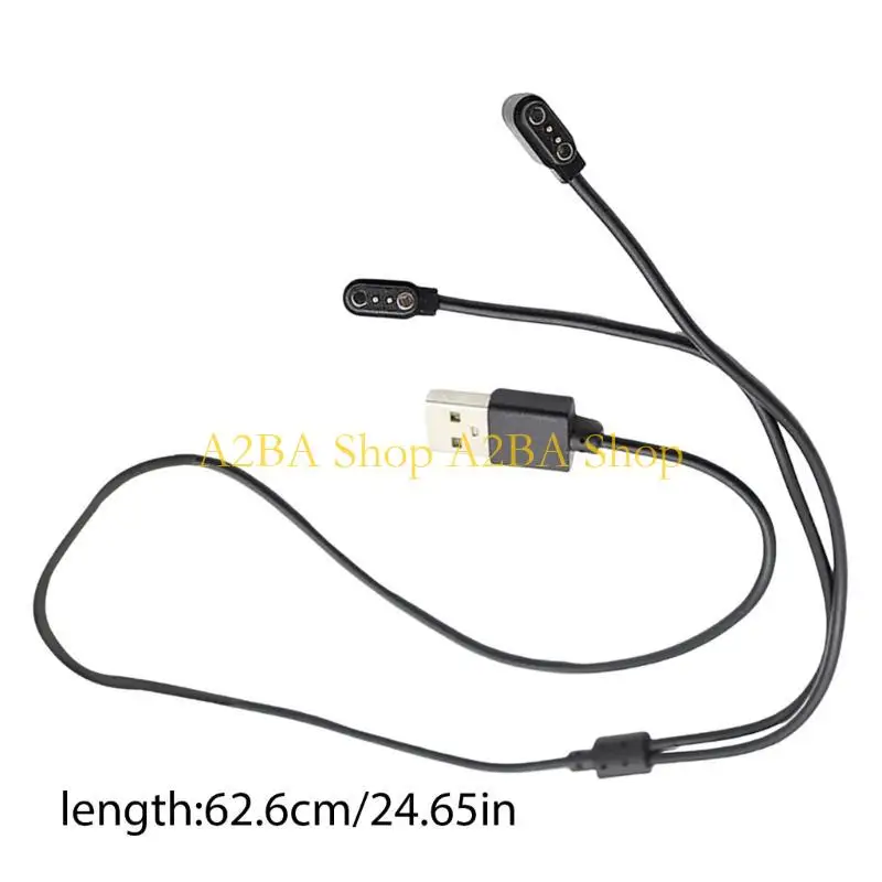 A2BA 고급 2핀 2.5mm 지능형 안경 충전기 효율적인 충전 코드는 최대 용량에 대한 이중 충전 기능을 제공합니다.