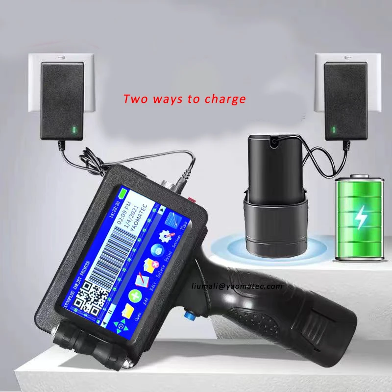 1760H high quality printing gun QR Bar code number logo expiry date label mask h