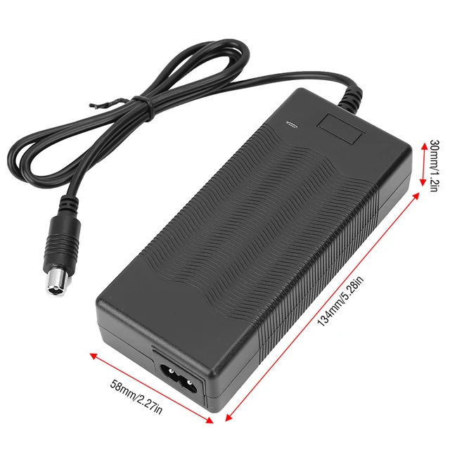 Chargeurs de Batterie de Trottinette, Chargeur xiaomi M365, Chargeur de  Scooter électrique 42V 2A, Chargeur de Scooter de Remplacement pour Xiaomi  (Prise UE (25A, 220V)) : : Sports et Loisirs