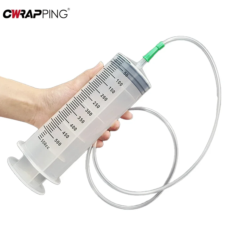 Auto Oil Extractor Tire Vacuum Pump Transfer Kit Car Syringe Set Automotive Duty Heavy Fluid With Durable Hose Agriculture