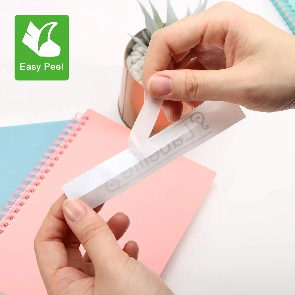 Description Picture 3 of item18mm Label Tape TZe-241 Compatible for Brother P Touch TZe Tape 18mm 0.7 Laminated White for Brother Ptouch PT-D400 PTD600 710BT