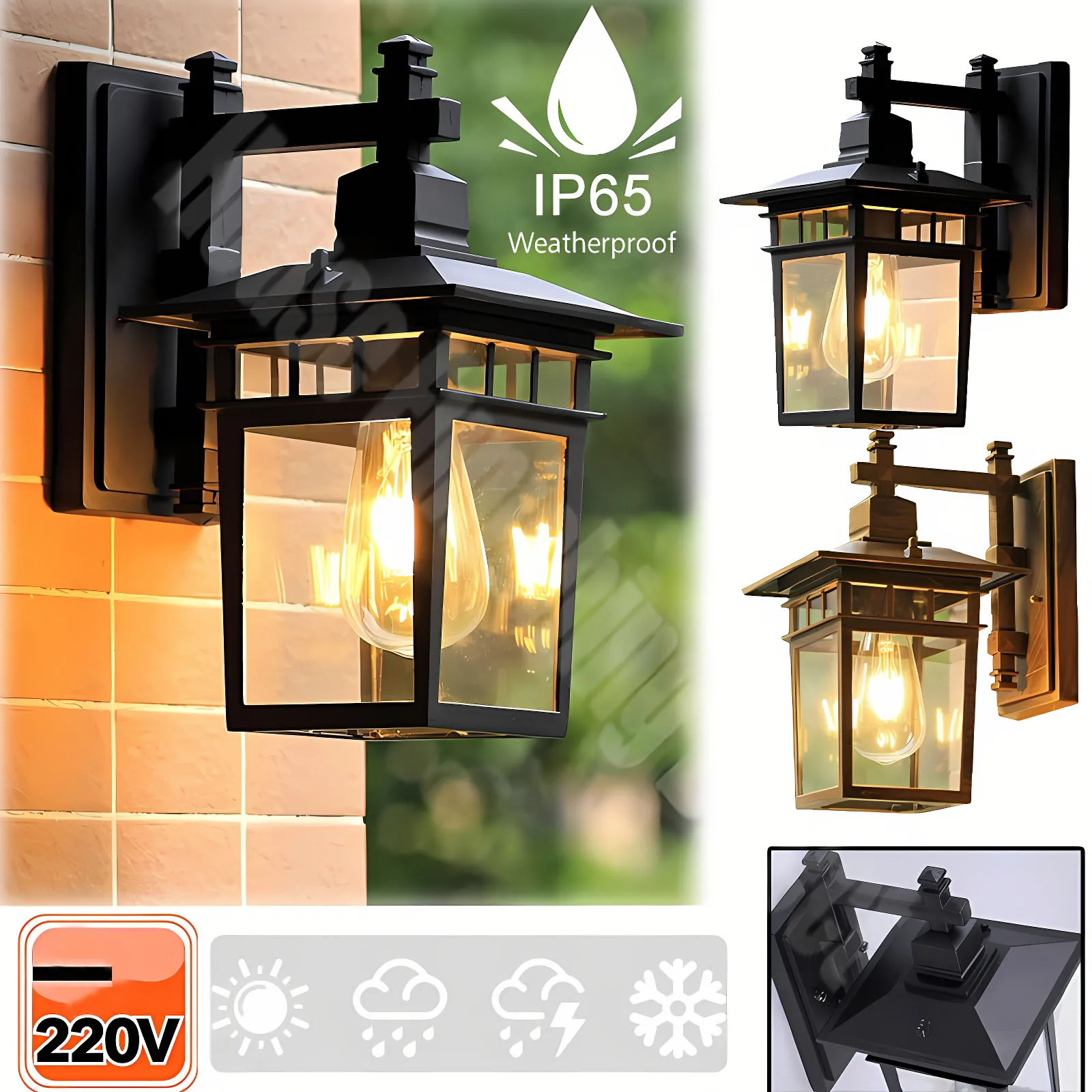 Wall Lamp Outdoor Lamp Waterproof Garden Balcony Wall Stairway Aisle Entrance Door Outdoor led lamp led street lamp led wall light