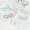 INS Acrylic Wings Shape Carabiner Korean Candy Color Card Holder Keychain Decorative Buckle Mountain Buckle Bag Pendant 6