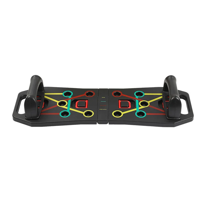 Gym Equipment Foldable Multifunctional System Muscle Push Up Board
