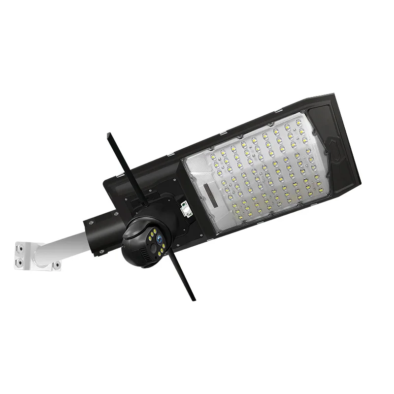 European version LED solar street light Rural home network monitoring Super bright integrated lighting Solar street light 4G