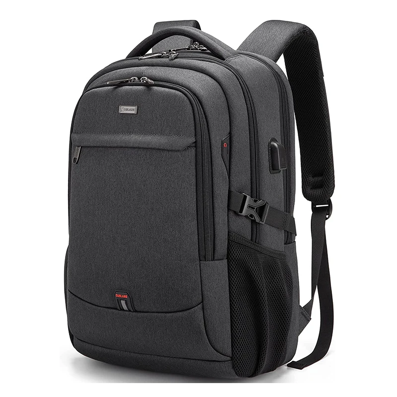 

Men USB Port Oxford High-quality Water-resistant Business Laptop Backpack Multi-functional Large Capacity Travel Bags Rucksacks