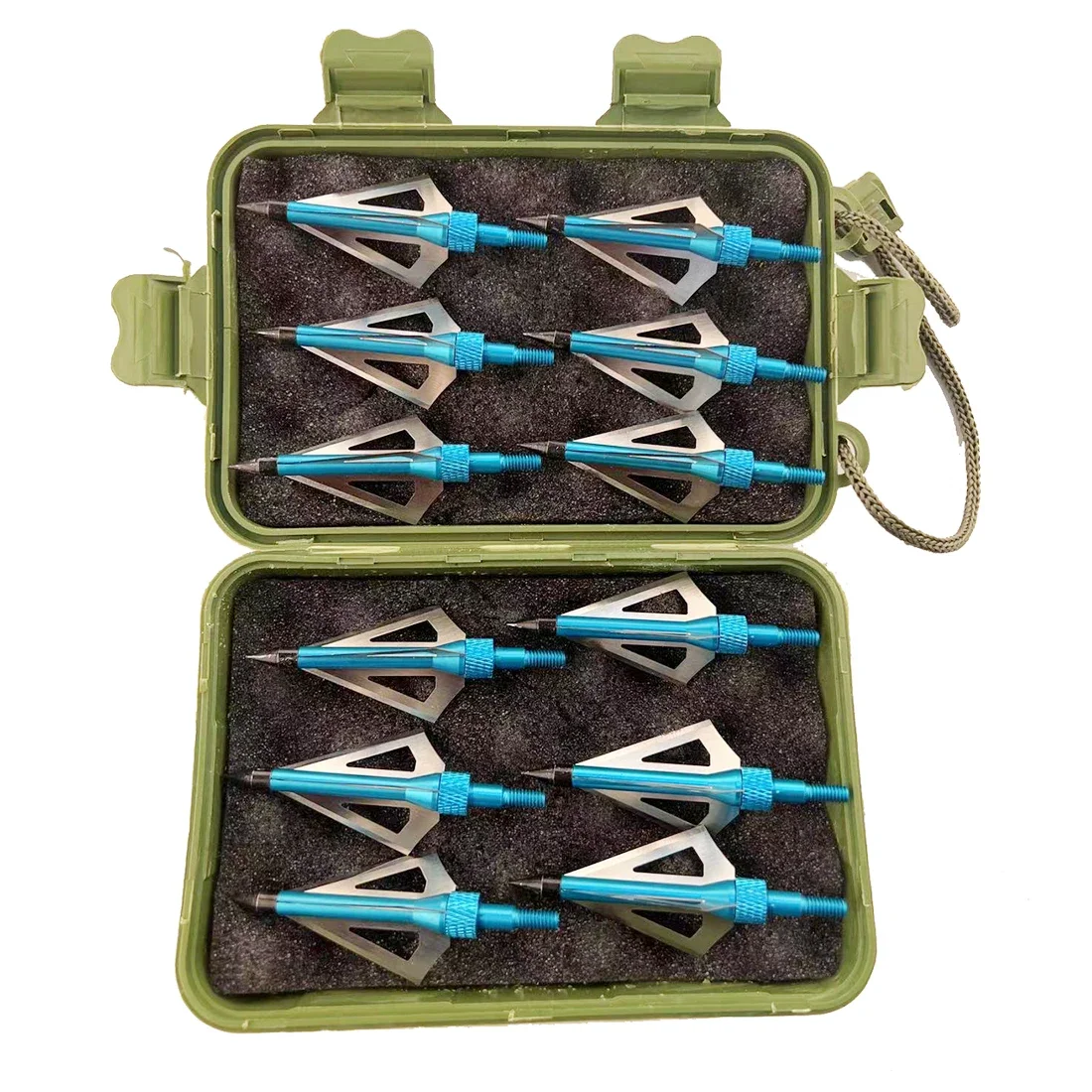 Archery Arrows Linkboy Archery Broadhead 100gr 125gr Tips Carbon Arrows Arrowheads for Compound Bow Hunting Shooting 12pcs