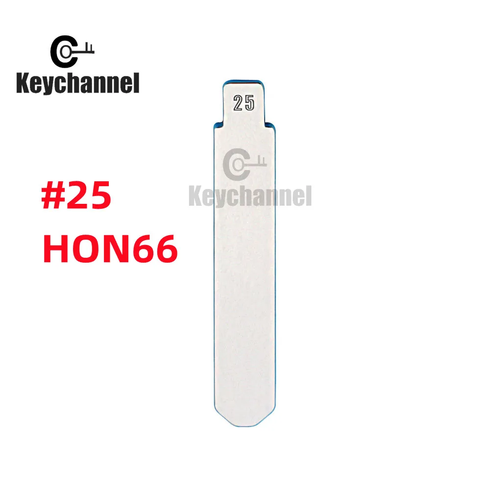 10PCS Key Blade Honda Type HO01 HON66 HOND-31 Replacement Flip Blade HON66 For Honda Civic Accord CR-V XR-V City HRV Venzel For car key