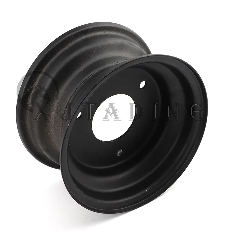 6 Inch Ride On Mower Rims 6 inch Iron Wheel 3 hole Rims For Small ATV Go Kart Buggy Razor Scooter ...