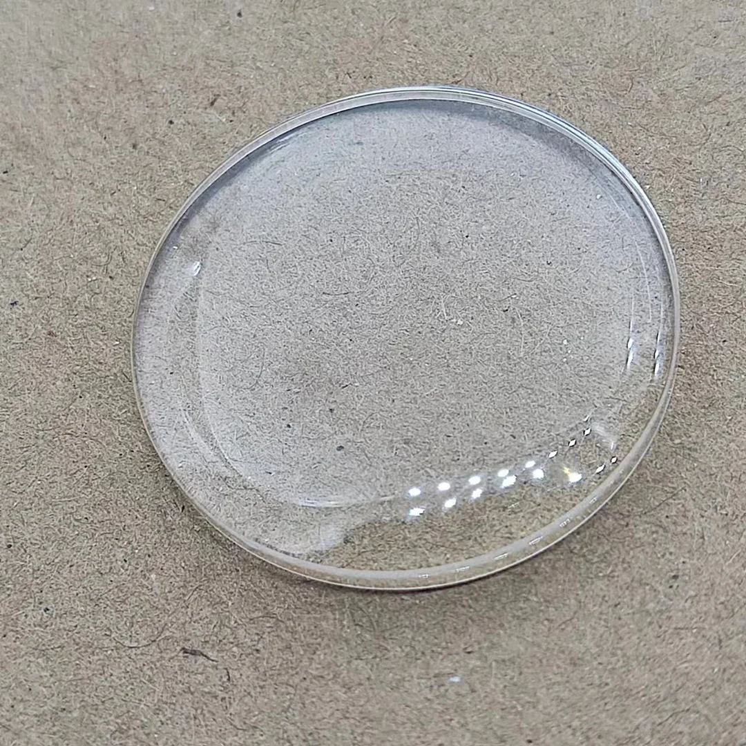 Watch accessories watch mirrors Monk acrylic pot cover type transparent fat face mirror size 25-36.5mm thickness 1mm watch accessories