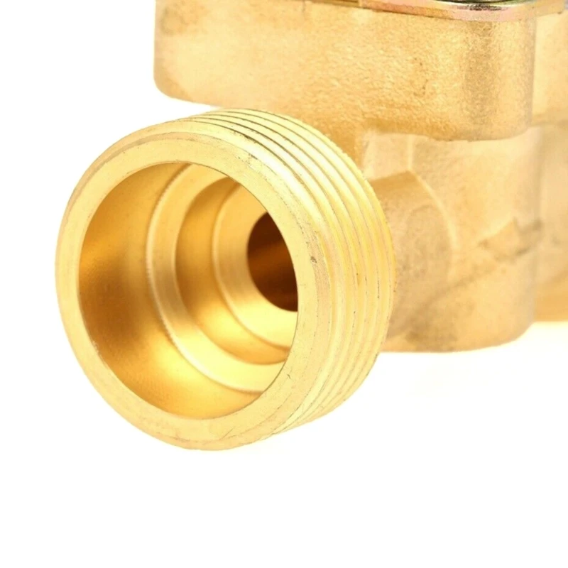 DC24V 12V AC220V 1/2inch Electric Solenoid Magnetic  Normally Closed Brass Valves For Water Control Water Drop Shipping