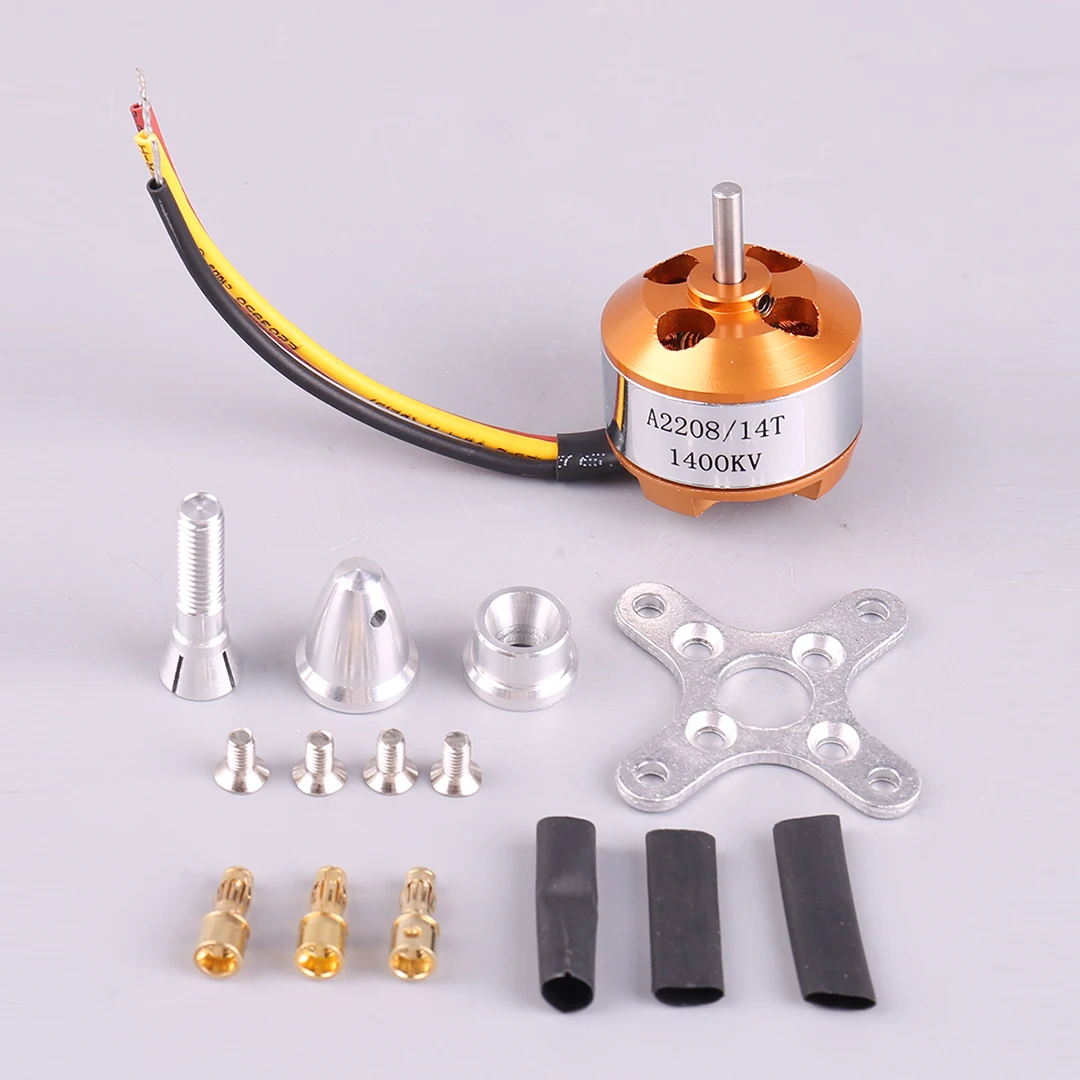 Moteur Brushless 2208 1100-2600KV pour Drone RC Quadcopter