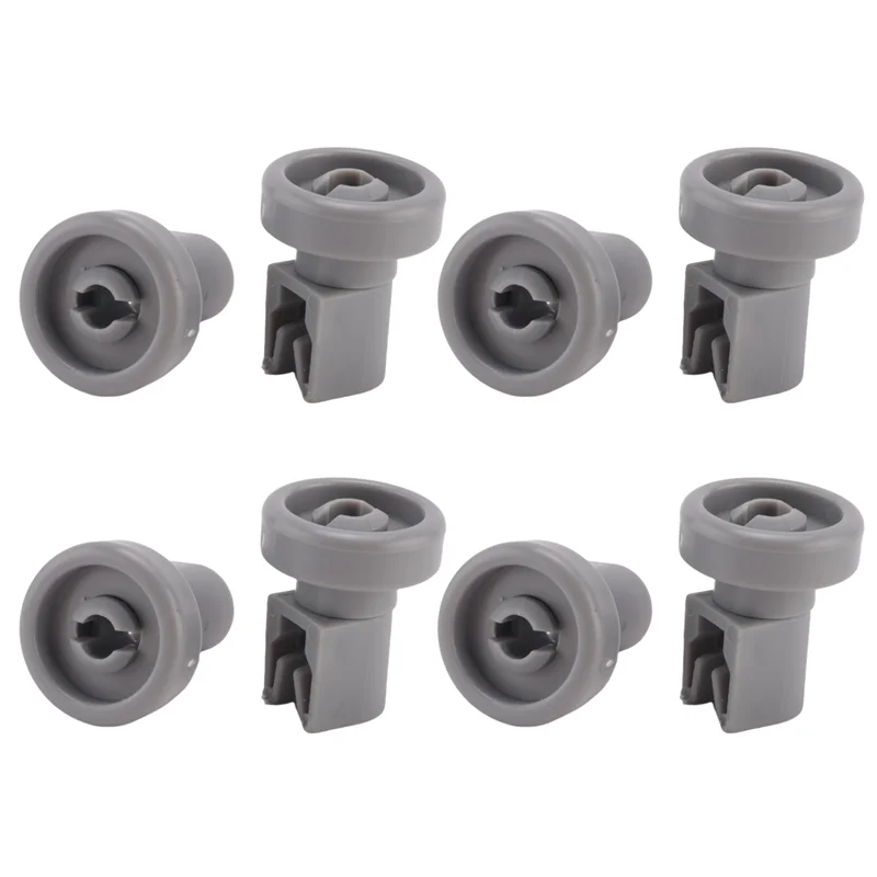 A01V-8PCS Dishwasher Basket Wheel For Aeg Favorit Privileg Zanussi Dish Washer Kits Accessories