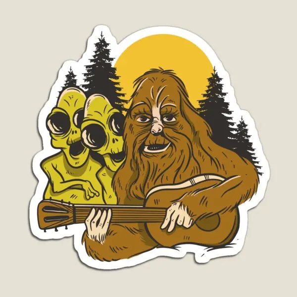 

Детский магнит Bigfoot и пришельцев, Веселый красочный детский холодильник, магнитная детская игрушка