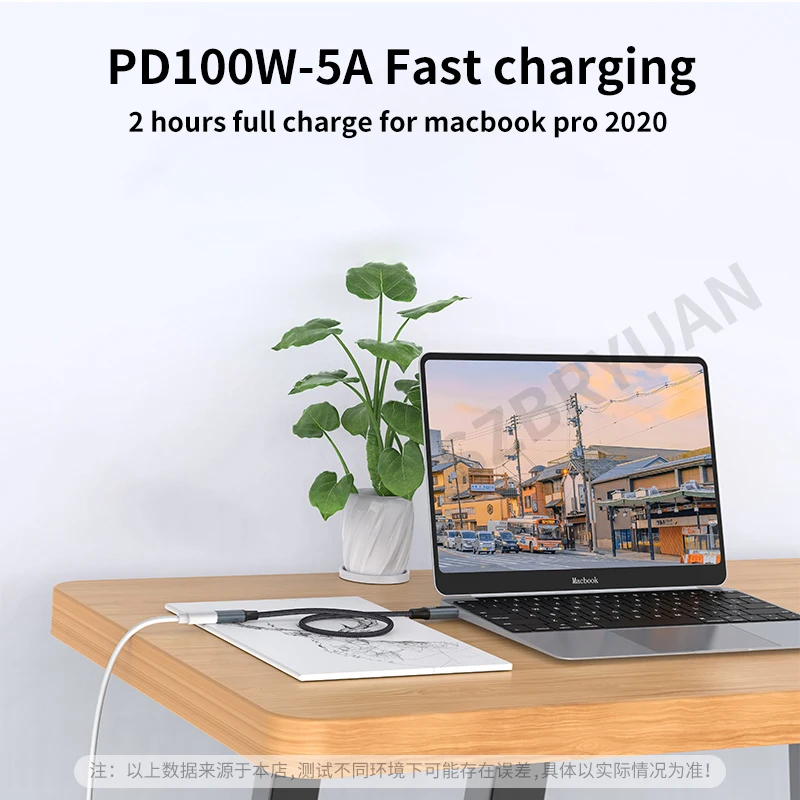 USB-C 10Gbps Extension Cable - 100W Male to Female Extender Cord