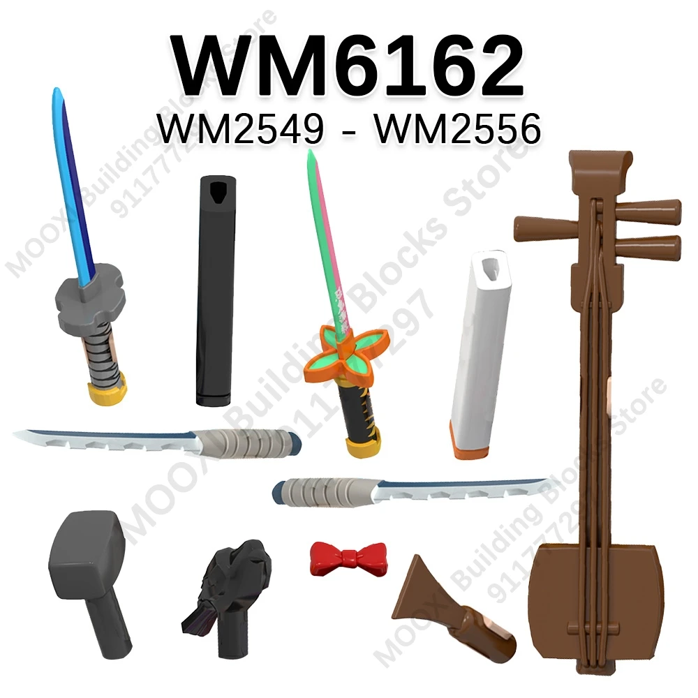 WM6218 WM6163 WM6162 WM6138 WM6137 WM6116 Action Figure Building Blocks For Details Please Refer To The Electronic Manual Bricks - Bilde 4