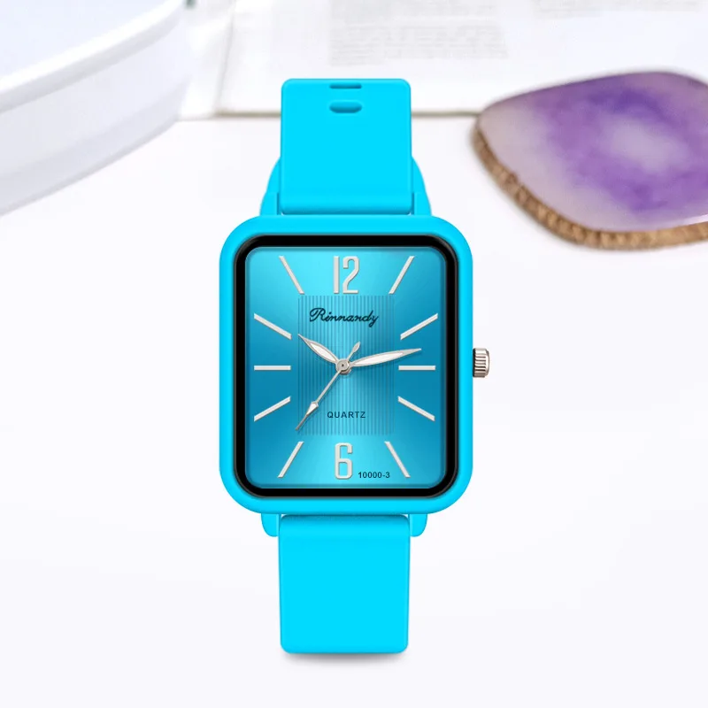 Women's Watch Silicone Strap Wristwatch Women Quartz Watches Clock Ladies Watch Gift Reloj Mujer Montre Femme 4
