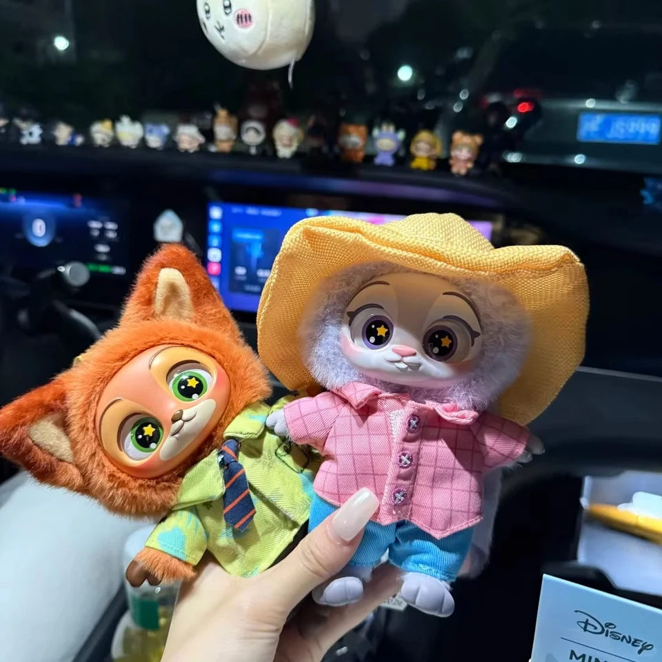 ズートピア ×MINISO ぬいぐるみセット ニック・ジュディ MINISO ズートピア 【 ニック & ジュディ 】 2個 セット 私服