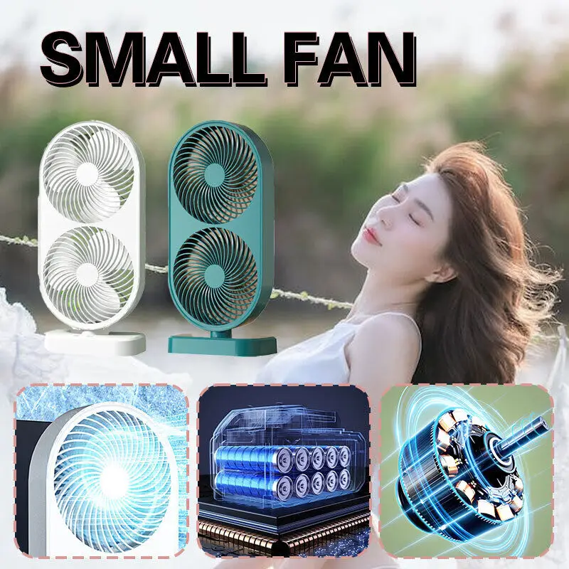 Small Tower Fan For Bedroom Desk, 10000mAh Rechargeable Oscillating Table  Fan, Max Last 30Hrs, 11'' Portable Fan, 120° Oscillation for Powerful  Circulation, Stepless Speed, Quiet for Home Bedroom - Yahoo Shopping