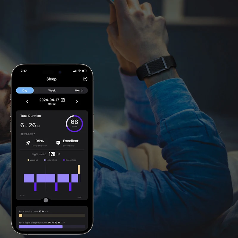NEW No Screen Men's Wrist Smartwatch Sports Outdoor Fitness Health Monitor 1ATM Waterproof Smart Watches For Woman Andriod 2026