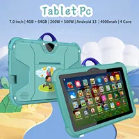 2024 New C8 Kids Tablets 7 Inch 5G WiFi For Study Education Tablet Children's Birthday Gift 4GB RAM 64GB ROM Quad Core 4000mAh 2