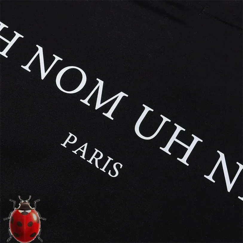 IH NOM UH NIT Close Eye Man Knit Masker Pearls Flower Print Hoodies Men Women High Quality Oversize Casual Cap Sweatshirt