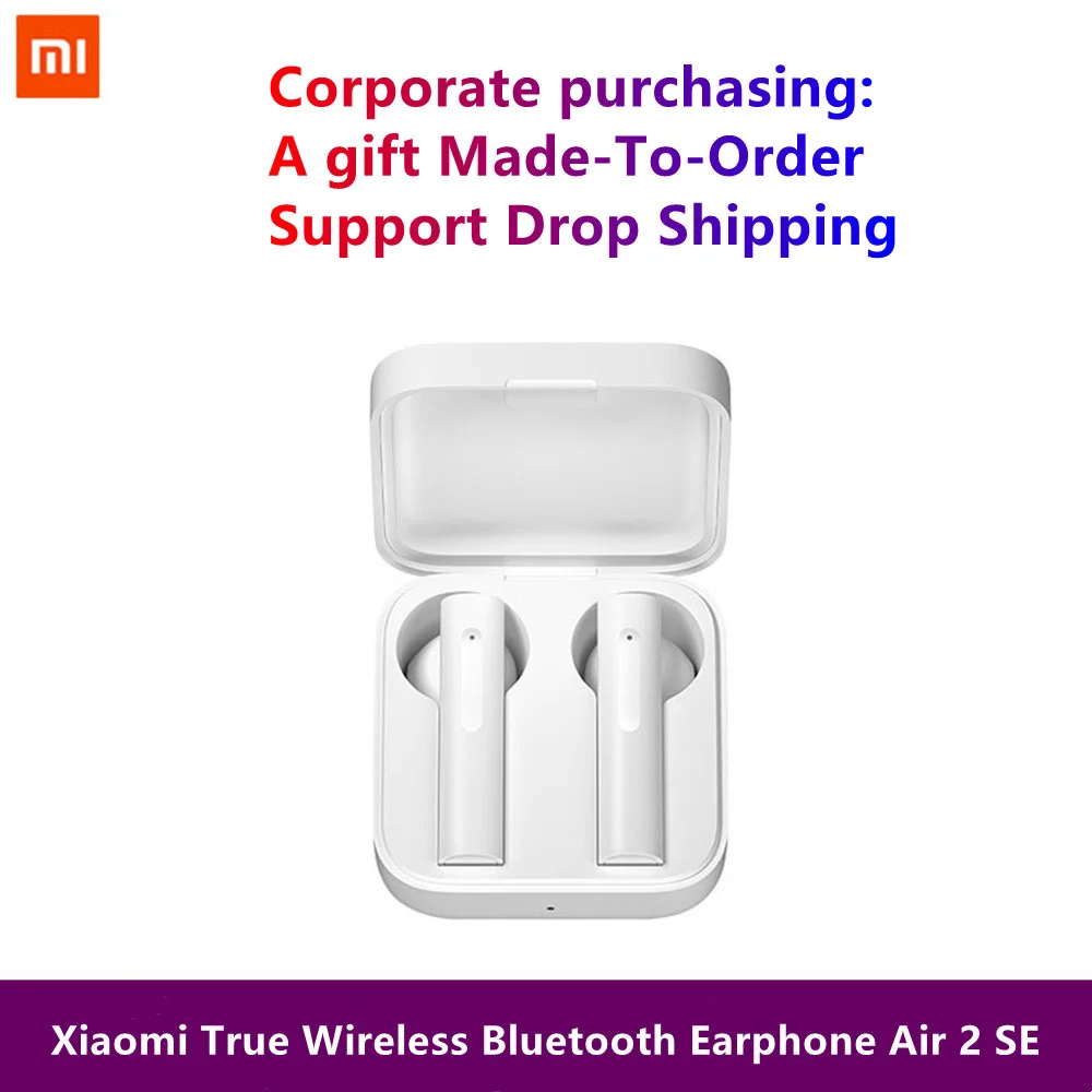 TWS-наушники Xiaomi Air2 SE беспроводные наушники с поддержкой Bluetooth сенсорным