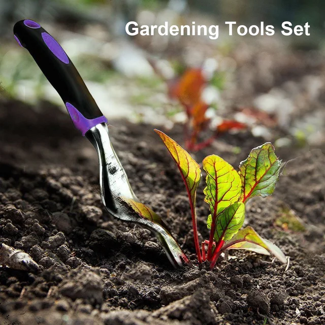 31 Darabos Kerti Szerszámok Beállított Miniatűr Ültetőszerszám Mini Transzplantáló Szerszámkészlettel A Metszővel, Weeder Trowel Transplanter Hand Villa -Val - Image 2