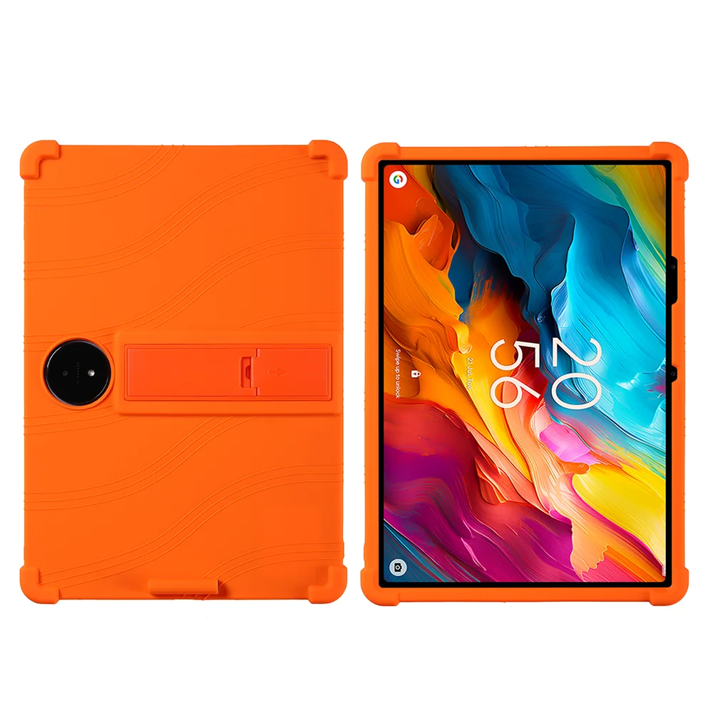 Shockproof Silicone Kickstand Tablet Case - Portable with Rear Stand
