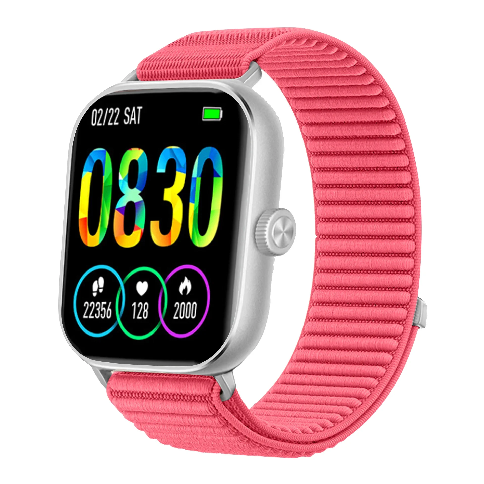 Breathable Nylon Loop Watch Strap - Simple Style