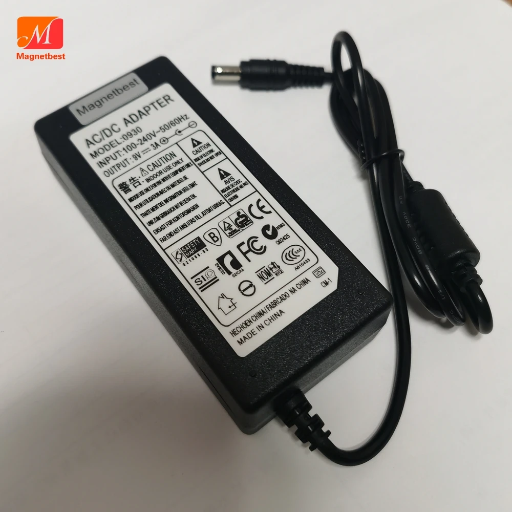 AC DC 전원 공급 장치 9V 3A 27W LINE6 POD HD500X HD300 HD400 HD HD500 BEAN DC-3G 어댑터 충전기 (EU/US/UK/AU 케이블 포함)