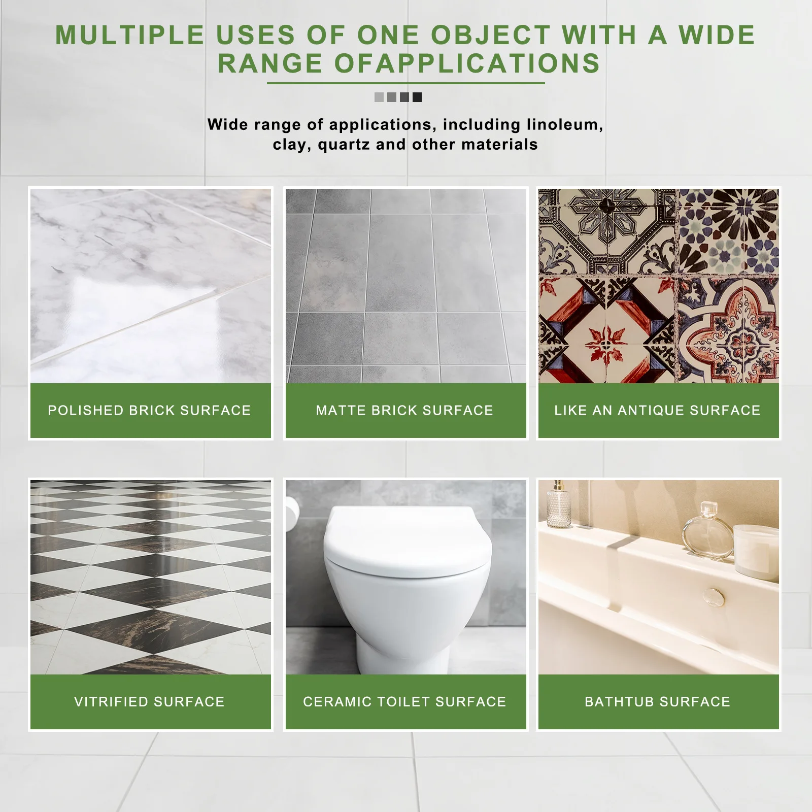 Stone Crystal Plating Agent Stonework Polishing Wood Furniture Marble Scratch Repair Hydrophobic Coating Tile Renovating Agent