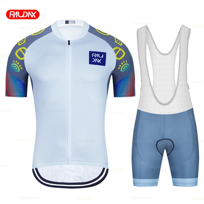 RAUDAX Cycling Clothing Summer Short Sleeve Bike Jersey Set Mtb Sports Team Mens Cycling jersey,cycling shirt,cycling suit,cycling jersey set