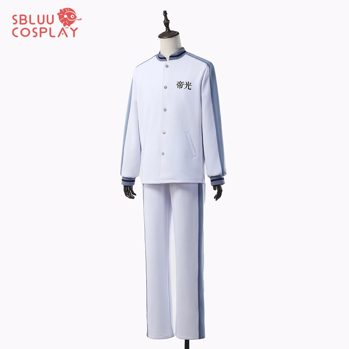 Фото Костюм для косплея SBluuCosplay из аниме гиуга, Джунпей, Кагами, тайга, Kuroko Tetsuya Teiko, Трикотажный костюм с вышивкой, куртка, повседневная спортивная одежда №2