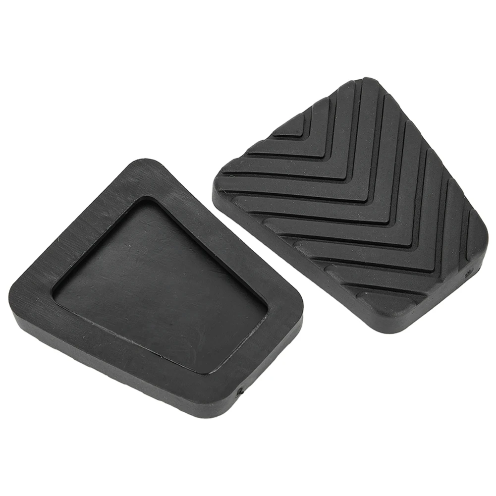 Clutch Pedal Cushion Pedal Pad Accessories Cover Mat Replacement Rubber Vehicle 2pcs 32825-36000 6.3*5.6*1.1cm