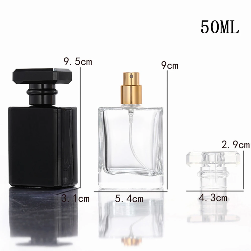 5/10/20PCS Empty Glass Spray Bottles Refillable 30ml 50ml Mini Fine Mist Perfume Atomiz... - SKU GPB01525 - UGI Packaging