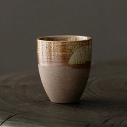 Elegant Japanese Style Ceramic Mug Set: Perfect for Coffee, Latte, Espresso, and Afternoon Tea (D)