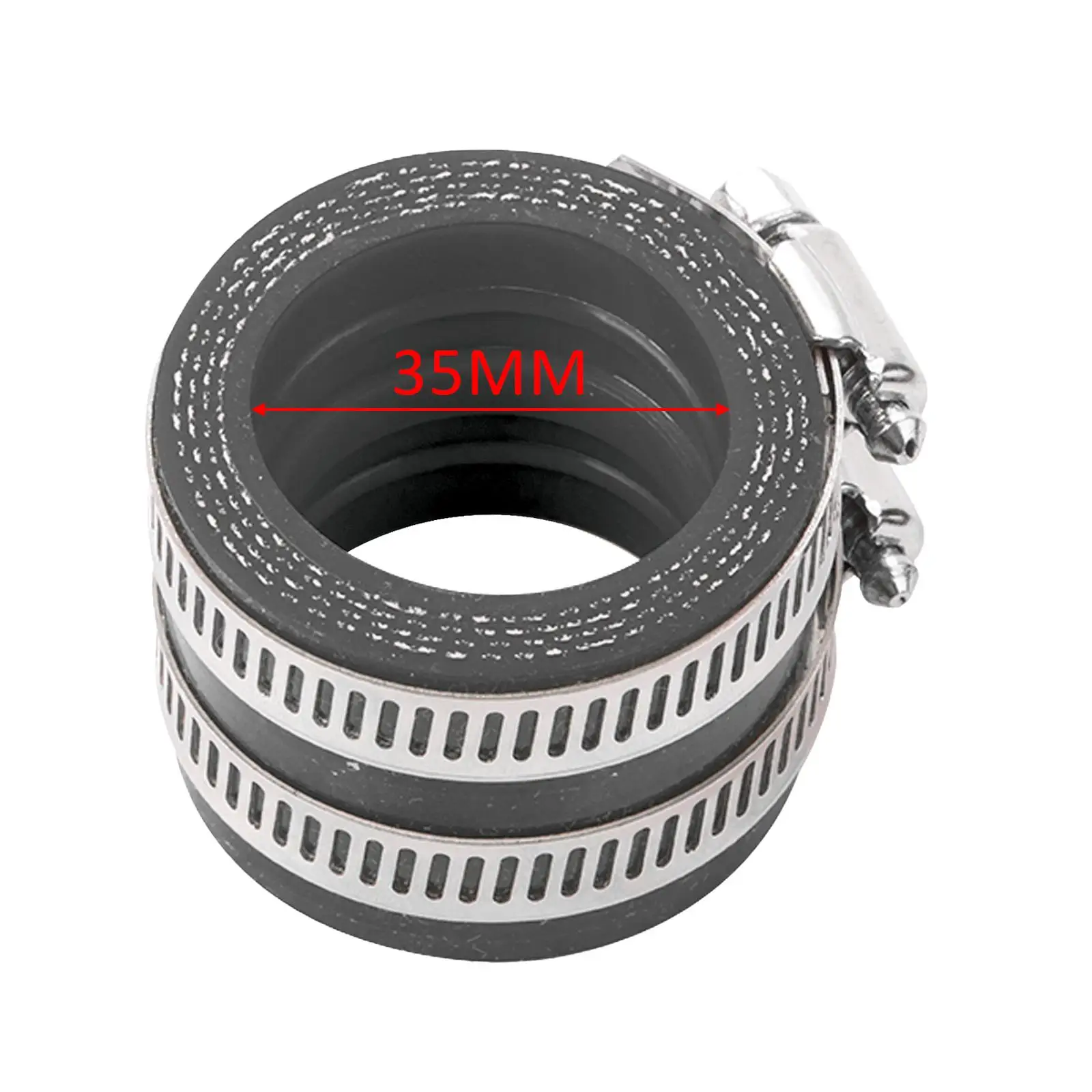 오토바이 카브레타 실리콘 어댑터 부품, 100-350cc SUV ATV용, 35mm